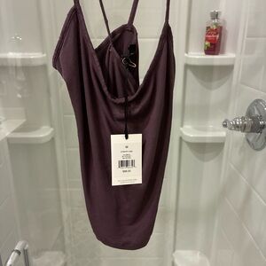 Elegant Purple Chemise